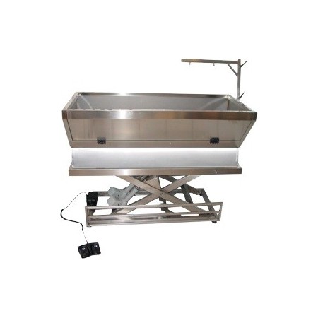 PET LINE VASCA TOELETTATURA CANE PET5700 INOX SOLLEVAMENTO