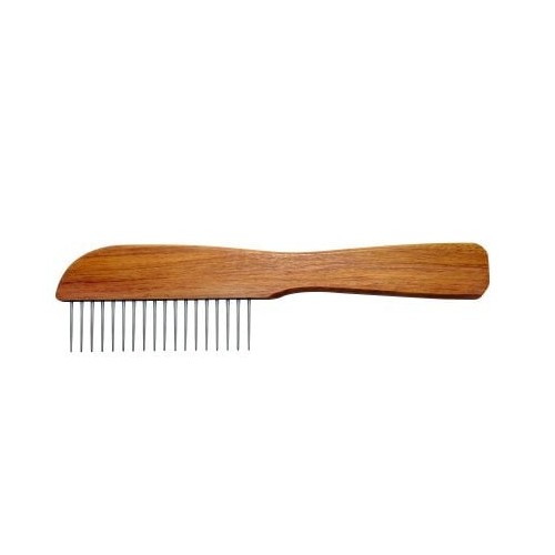 PETTINE IN LEGNO 23 CM TOELETTATURA...