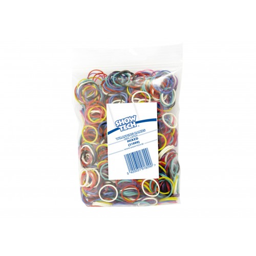 PACCHETTO ELASTICI COLORATI GRANDI