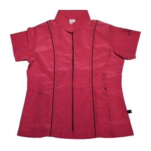 CAMICE CORTO FUCSIA E NERO TG. XL